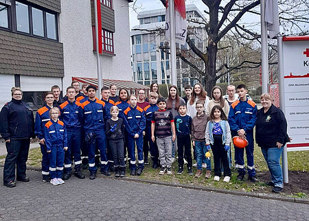 Jugendfeuerwehr Karthause Gruppenbild